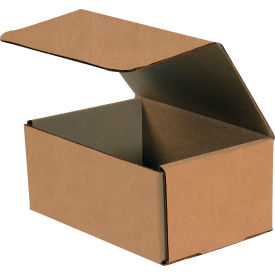 Corrugated Mailers, 8"L x 6"W x 2"H, Kraft