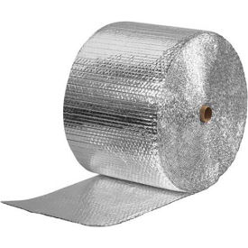 Cool Shield Thermal Bubble Roll, 16"W x 125'L x 3/16" Bubble, Silver