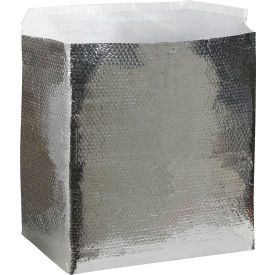 Cool Shield Insulated Box Liners, 14"L x 10"W x 10"D, Silver, 25/Pack