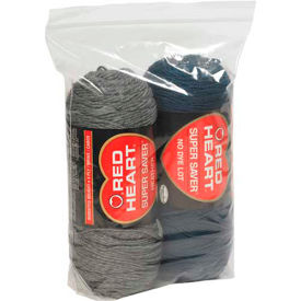 Gusseted Reclosable Poly Bags, 10"W x 3"D x 12"H, 2 Mil, Clear, 1000/Pack