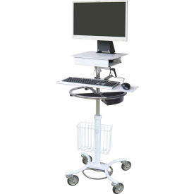 All-In-One Mobile Computer Cart