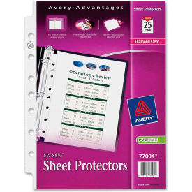 Sheet Protector, 5-1/2"W x 8-1/2"H, Clear, 25/PK