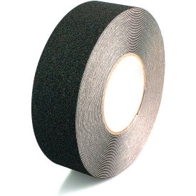 Standard Safety Grip Anti Slip Tape, Black, 2" x 60', 60 Grit
