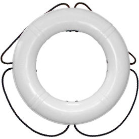 Life Ring Buoy 24", White USA 1/Case