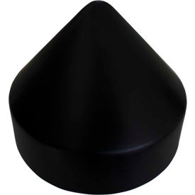 Dock Edge Piling Cap 10" Cone Head, PVC Black 8/Case