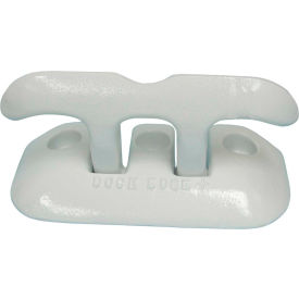 Dock Cleat 8" Flip Up, White Almag 35