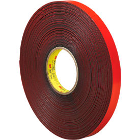 Double Sided VHB Acrylic Foam Tape 3/4" x 5 Yds. 45 Mil Gray