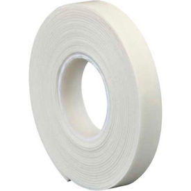 Double Sided Foam Tape 1/2" x 5 Yds. 1/16" Thick White
