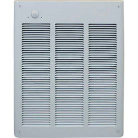 Fan Forced Wall Heater W/ Double Pole Thermostat, 4000 Watt, 208V
