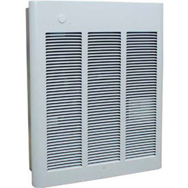 Commercial Fan Forced Wall Heater, Double Pole Thermostat, 4000 Watt, 240V