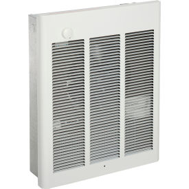 Commercial Fan Forced Wall Heater W/ Double Pole Thermostat, 4000 Watt, 277V