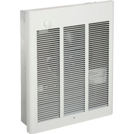 Fan Forced Wall Heater W/ Double Pole Thermostat, 2000 Watt, 240V