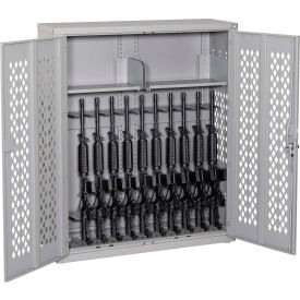Argos Gun Cabinet - Holds 12 Rifles with 2 Half Shelves 42x15x45 Desert Sand