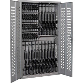 Gun Cabinet AWC72H18R40P - Holds 18 Rifles & 40 Pistols 42"Wx15"Dx72"H Desert Sand