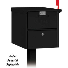 Roadside Residential Mailbox - Black
