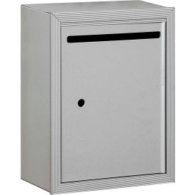 Letter Box 2240AU - 15"W x 7-1/2"D x 19"H Standard, Surface Mounted, Aluminum, USPS Access