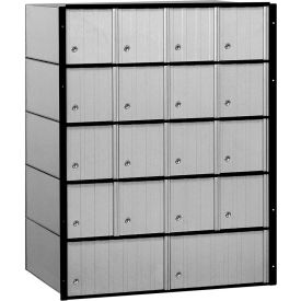 Aluminum Mailbox 2218 - 23-1/2"W x 15-1/2"D x 30"H, 18 Doors