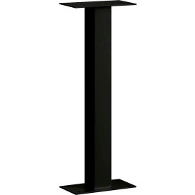 Standard Mailbox Post - Bolt Mounted, Black