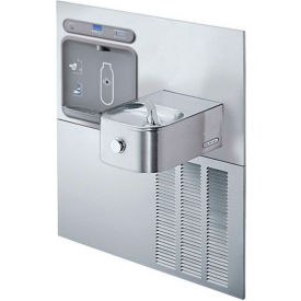 Elkay LZWS-ERFP8-RF EZH2O Water Bottle Refilling Station with Retrofit Fountain, Filtered, Refrigerated, Stainless Steel