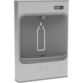 Elkay EMASMB ezH2O Mechanical Surface Mount Bottle Filler, Battery Powered, Non-Refrigerated, Non-Filtered, Stainless Steel