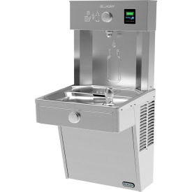 Elkay VRCDWSK Vandal-Resistant EZH2O Water Bottle Refilling Station, Single, Non-Refrigerated, Stainless Steel