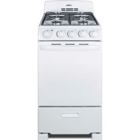 Gas, 4 Burners, 2.3 Cu. Ft., Spark Start, White, 23.5" x 19.5" x 42"