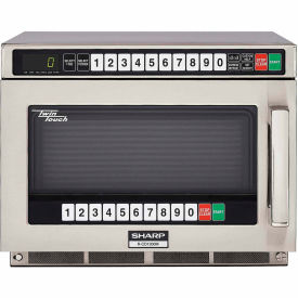 Commercial Microwave Oven, 0.75 Cu. Ft., 1200 Watt, TwinTouch Controls