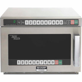 Commercial Microwave Oven, 0.75 Cu. Ft., 2200 Watt, TwinTouch Controls