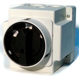 Reversing Switch, Maintained Lockable Handle, 20A, 3-Pole, Enclosure