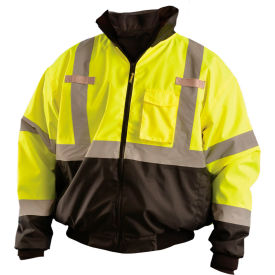 Class 3 Three-Way Bomber Jacket with Removable Liner Yellow/Black, 4XL, 4XL