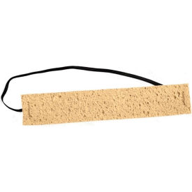 Value Cellulose Sweatbands Yellow, 100/Pack