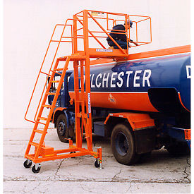 Safety Orange Enamel Paint Finish for Tank Top Lifts