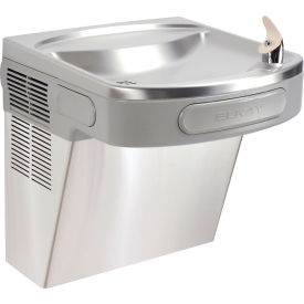 Elkay ADA Filtered Drinking Fountain, Stainless Steel, Wall Mounted, 115V, 60Hz, 5 Amps, Model LZS8S
