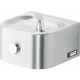 Elkay Soft Sides Wall Mount Drinking Fountain, Stainless Steel