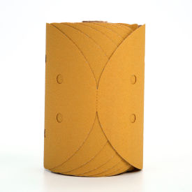 Stikit Gold Film Disc Roll D/F 6" Dia. Aluminum Oxide P80 100 discs per roll