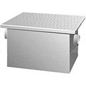 4" Grease Interceptor - 100 LBS Capacity - 50 GPM - Stainless steel