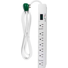 Surge Protected Power Strip, 7 Outlets, 15A, 1200 Joules, 6' Cord