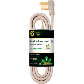 Dryer Cord Gray - 6 Ft
