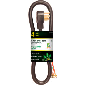 Dryer Cord Black - 4 Ft