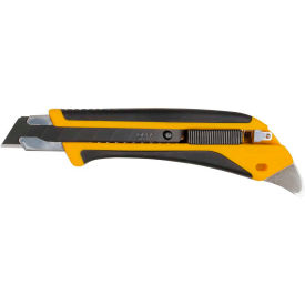 LA-X Fiberglass Rubber Grip Utility Knife - Black/Yellow