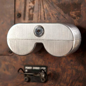 Universal Fit Air Brake Truck Lock, Double Knob, Keyed Alike