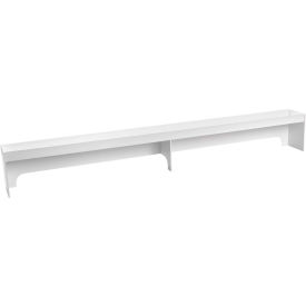 5' Fume Hood Shelf, 60"W x 5"D x 8"H, White