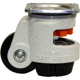 Leveling Caster WGD-40F - 60 Lb. Capacity - Plate Mounted