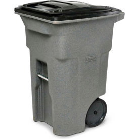 Heavy Duty Two-Wheel Trash Cart, 64 Gallon Graystone - ANA64-10