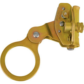 Hinged, Self-Tracking Rope Grab for 5/8" Rope with Secondary Safety Latch
