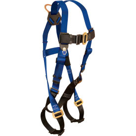 7015 Contractor 1-D Full Body Harness, 1 Back D-ring, Size UniFit