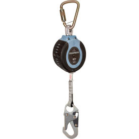82710SC1 DuraTech 10' Compact Web SRD, with Steel Carabiner and Steel Snap Hook