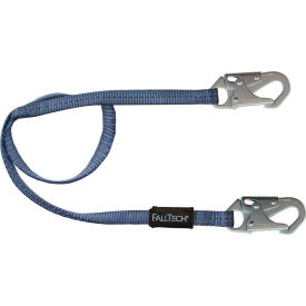 6' Restraint Lanyard, Single Leg, with 2 Snap Hooks
