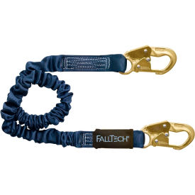 8240 ElasTech 4-1/2' to 6' Shock Absorbing Lanyard with 2 Snap Hooks