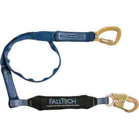 8241 WrapTech 6' Shock Absorbing Lanyard, Single Leg, with 1 Snap Hook